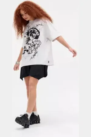 MINGA LONDON T-shirt oversize Cat in