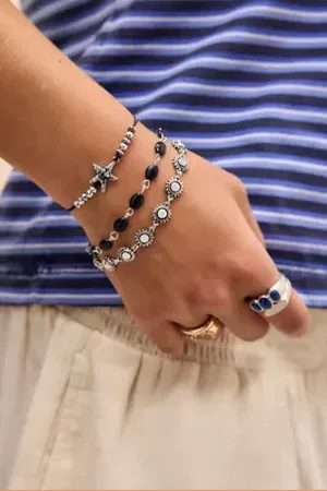 Silence + Noise Bracciali 3-Pack Sun Charm in