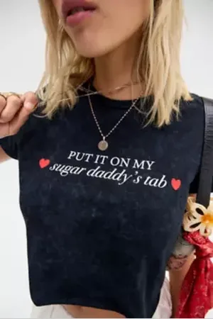 Daisy Street UO Exclusive T-Shirt Sugar Daddy Baby in