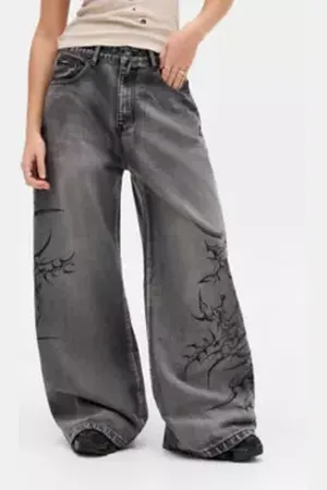 MINGA LONDON Jeans Grafici Blaze in