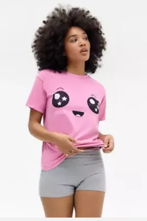 Urban Outfitters Maglietta Rilassata UO Anime Face di in