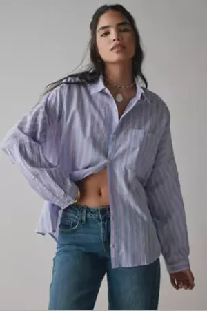 BDG Alex Breezy Button Shirt in