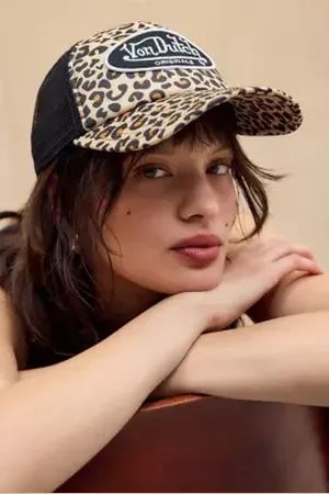 Von Dutch Cappellino da Camionista Leopardato Esclusiva UO in