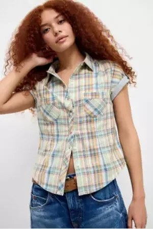 BDG Camicia a Quadri Carmen in