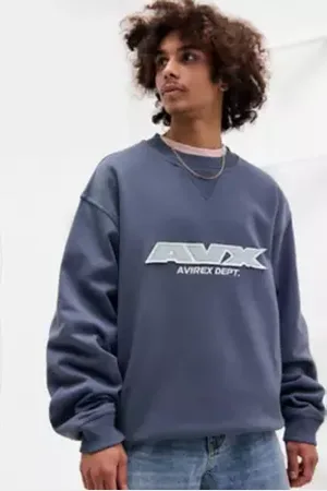 Avirex Felpa AVX Dept UO Exclusive Airforce Blue Squadron