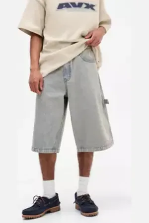 Avirex AVX Dept UO Exclusive Shorts in Denim Hickory da Donna in a Urban Outfitters
