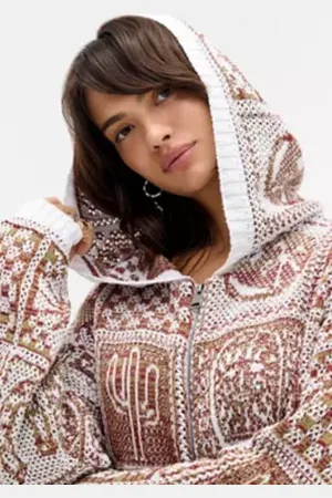 BDG Felpa con Cappuccio Celestial Tile Festival in a Urban Outfitters
