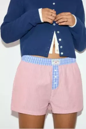 BDG Boxer a Righe Mini a Contrasto in a Urban Outfitters