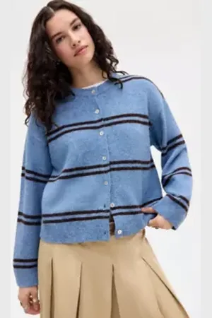Urban Outfitters UO Miller Crew Cardigan di in