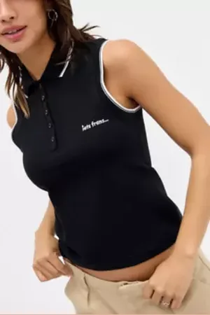 iets frans... Canotta Senza Maniche Nera iets frans. in a Urban Outfitters