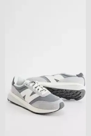 New Balance Scarpe da Ginnastica 370 Grigie in