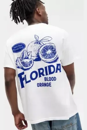 Urban Outfitters UO Ecru Florida Maglietta Blood Orange di in