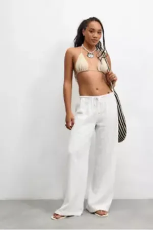 Out From Under Ellie Broderie Beach Trousers in