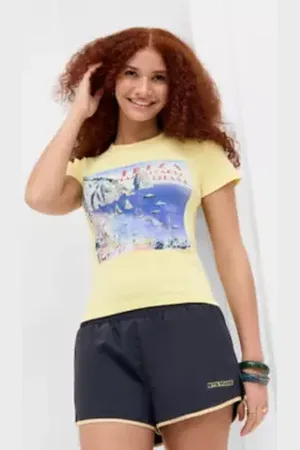 Urban Outfitters Maglietta UO Ibiza Landscape di in