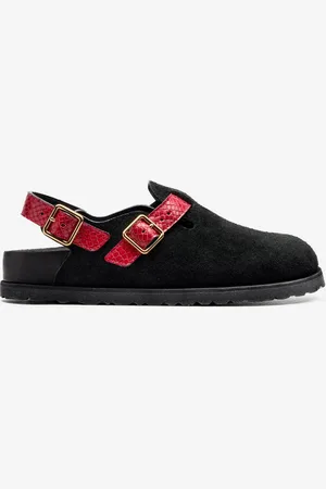 Birkenstock W Tokio Cazador con stampa pitone nere