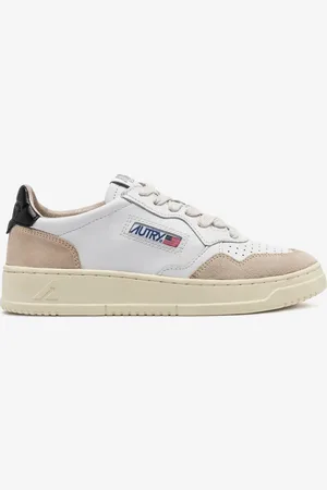 Autry M Medalist Low bianche, nere e suede