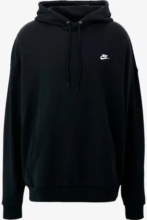 Nike Felpa con cappuccio fleece nera