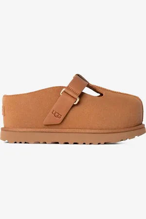 UGG W Clog Goldenstar Hi Chestnut