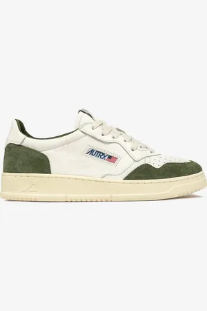 Autry M Medalist Low bianche e militare