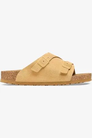 Birkenstock Zurich Exquisite in suede Latte Cream
