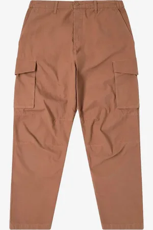 Edwin Pantaloni marroni utility Sentinel
