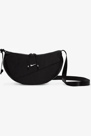Nike Borsa a mezzaluna a tracolla nera (4 litri)