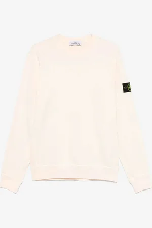 Stone Island Felpa girocollo malfilé effetto old