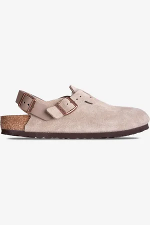 Birkenstock Clogs Tokio suede tortora