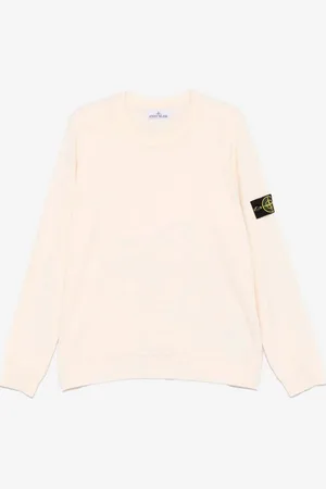 Stone Island Pullover in cotone con logo Compass