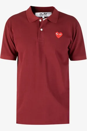 Comme des Garçons Polo CDG Red Play