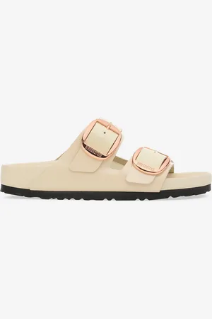 Birkenstock Arizona Big Buckle Exquisite shine ecru