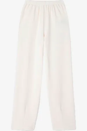 American Vintage Pantaloni joggers ampi sabbia