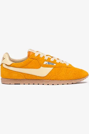 Autry M Windspin Low in suede gialle