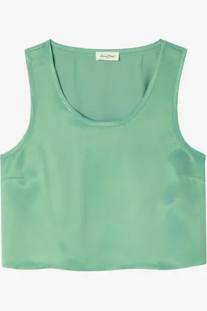 American Vintage Top in viscosa salvia