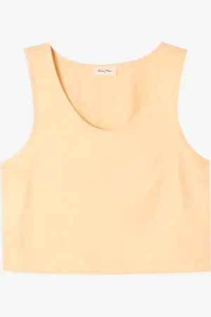 American Vintage Top in viscosa burro