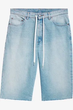 Maison Margiela Jeans corti con laccio in vita