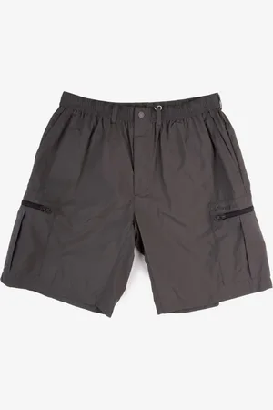 Mizuno Shorts cargo in nylon grigi