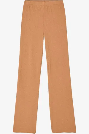 American Vintage Pantaloni jogging cammello