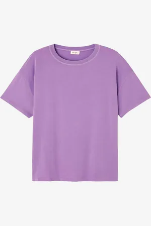 American Vintage T-shirt malva Pymaz oversize