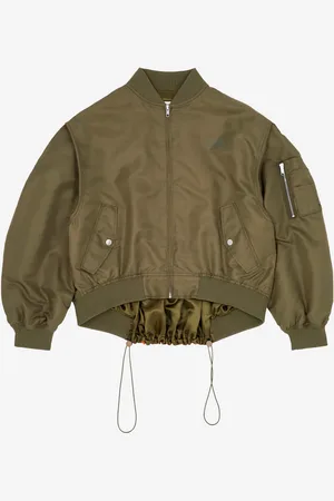 Maison Margiela Giacca bomber con impunture e logo Numeric
