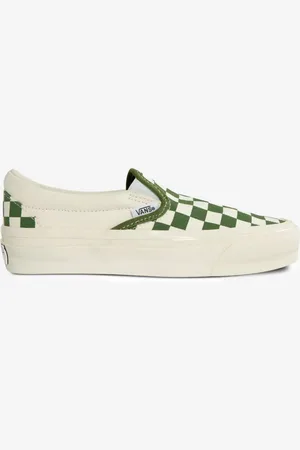 Vans Lx Classic Slip-on 98 Checkerboard verdi