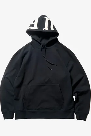 UNIFORM EXPERIMENT Hoodie nera Chenille