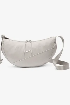 Nike Borsa a mezzaluna a tracolla grigia (4 litri)