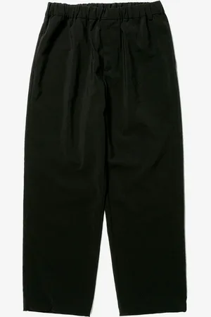 Snow Peak Pantaloni neri light poplin