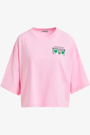 Essentiel Antwerp T-shirt oversize Hadio con ricamo