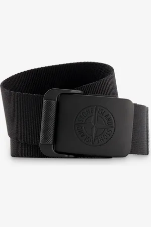 Stone Island Cintura in nylon con fibbia squadrata