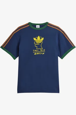 adidas Brain Dead t-shirt con loghi