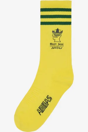 adidas Calzini Brain Dead gialli