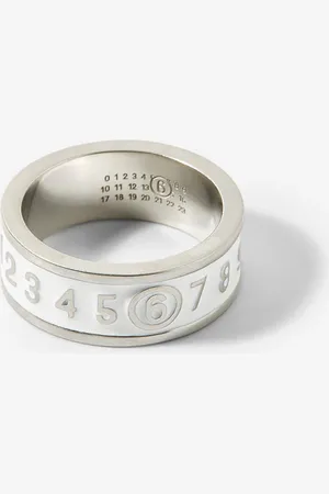 Maison Margiela Anello Triple Logo Numeric