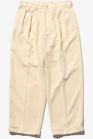 Beams Pantaloni panna 2 pleats in twill